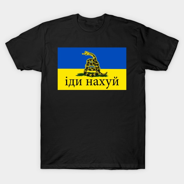 Russian Warship Go F Yourself T-Shirt by Scar